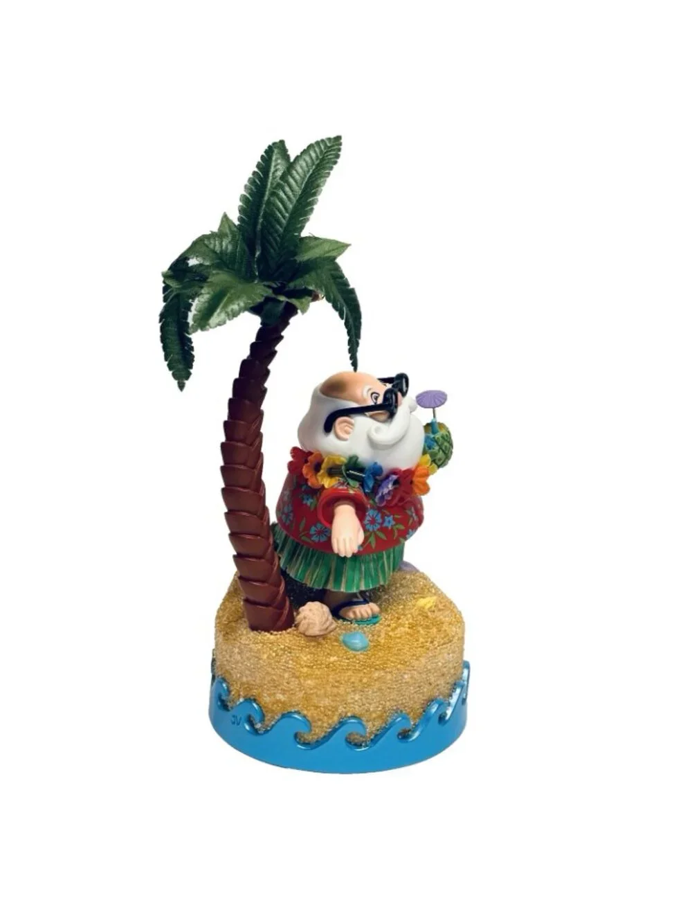 Hallmark Keepsake Ornament Santa's Hula-Day 2004 READ